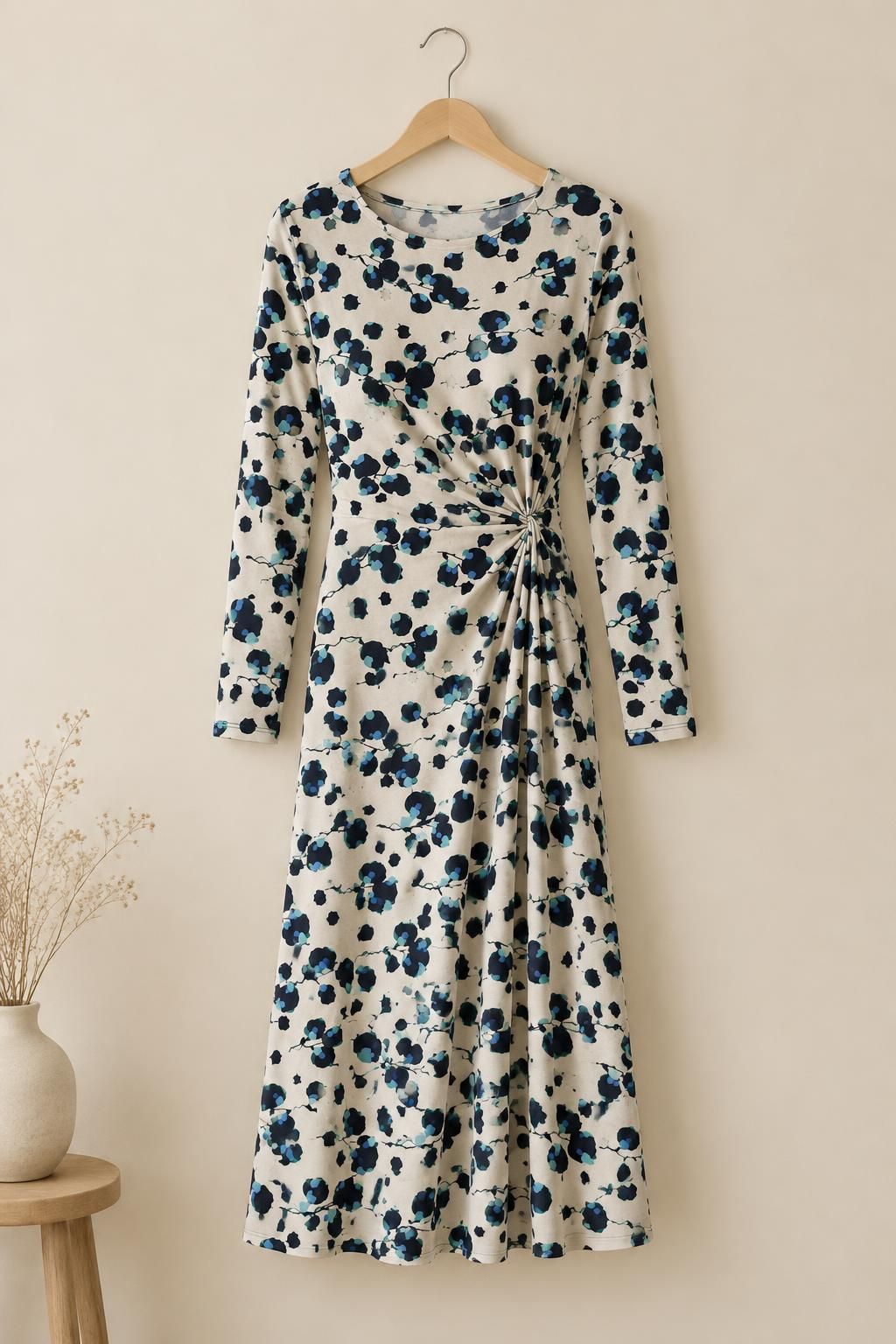 Inspiration La robe enfant avec le tissu Jersey viscose élasthanne floral graphique