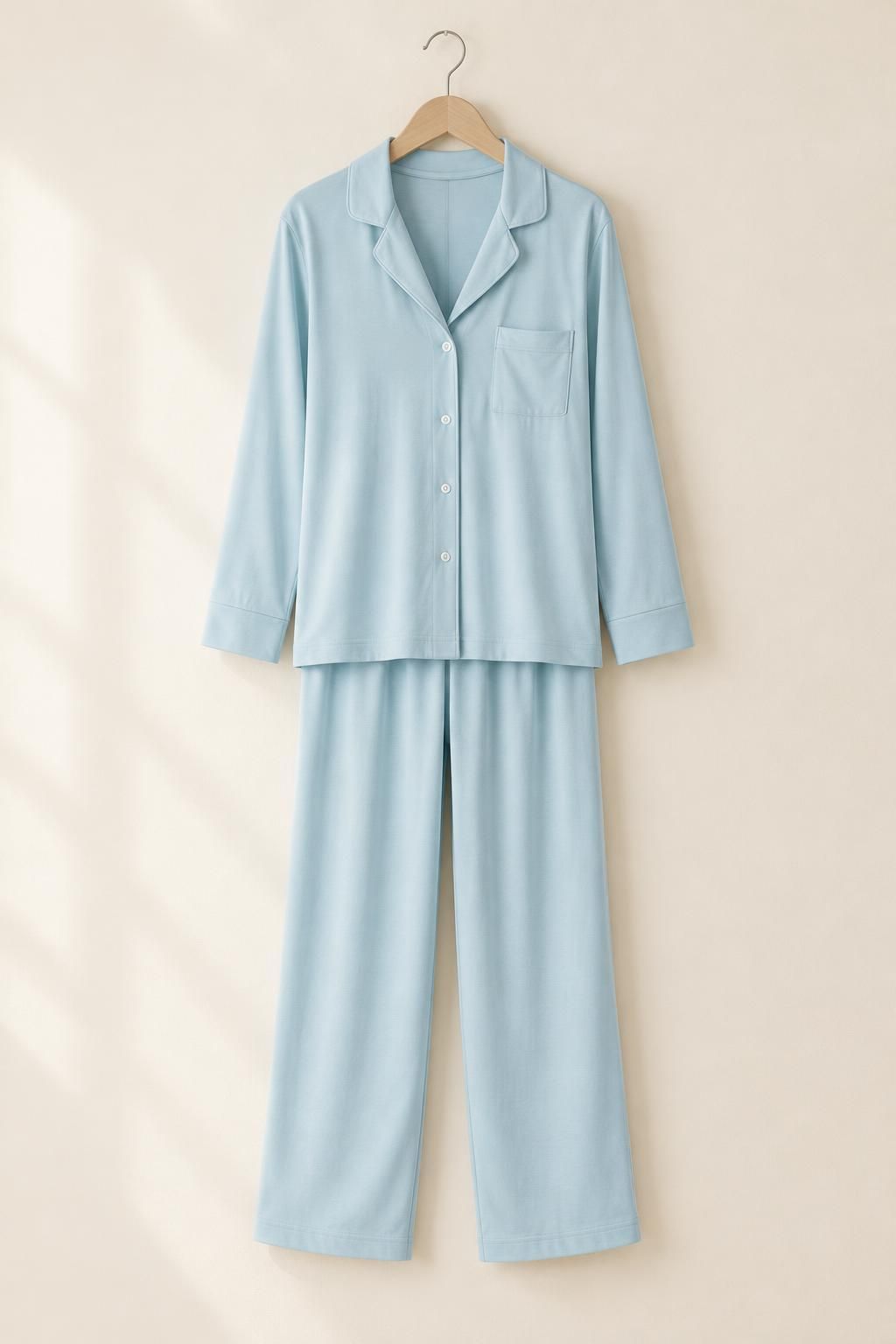 Inspiration Le pyjama avec le tissu AZURA - Jersey de coton