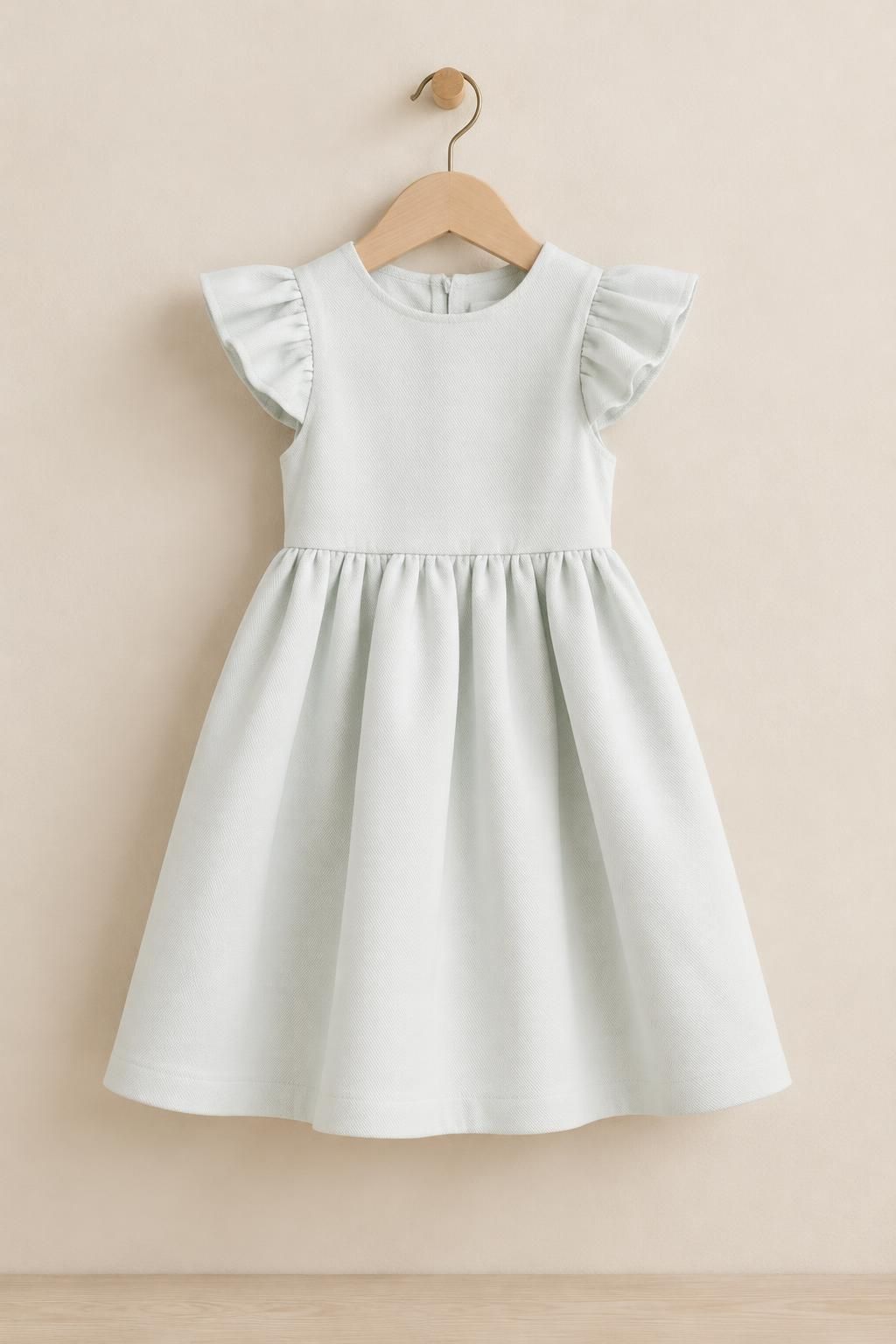 Inspiration La robe enfant avec le tissu ALIX - Sergé de coton épais
