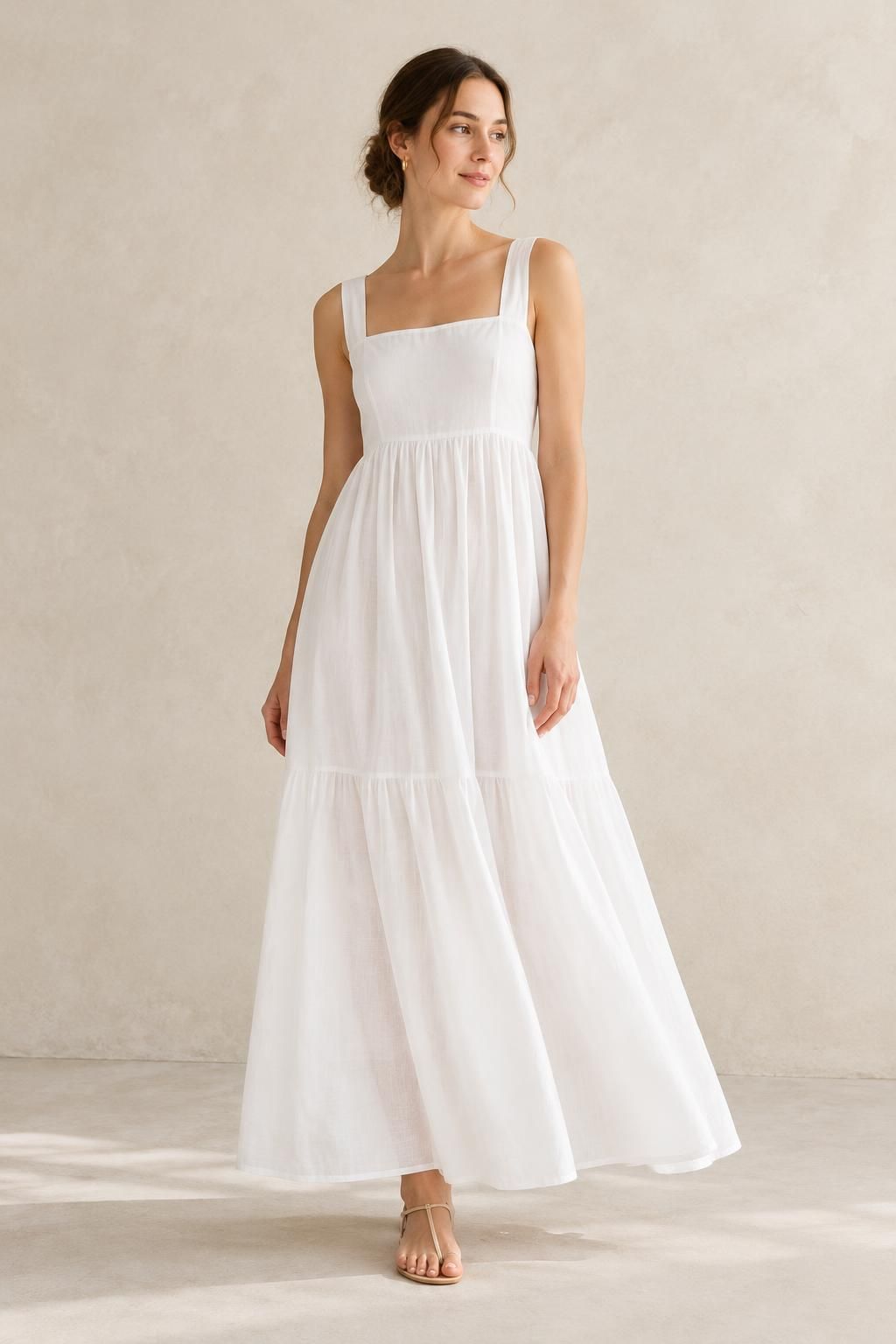 Inspiration La robe avec le tissu RUBIA - Batiste de coton légère