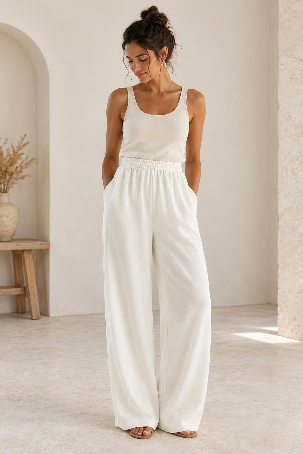 Inspiration Die Hose mit dem Stoff NOVA - Schwere Javanaise-Viskose