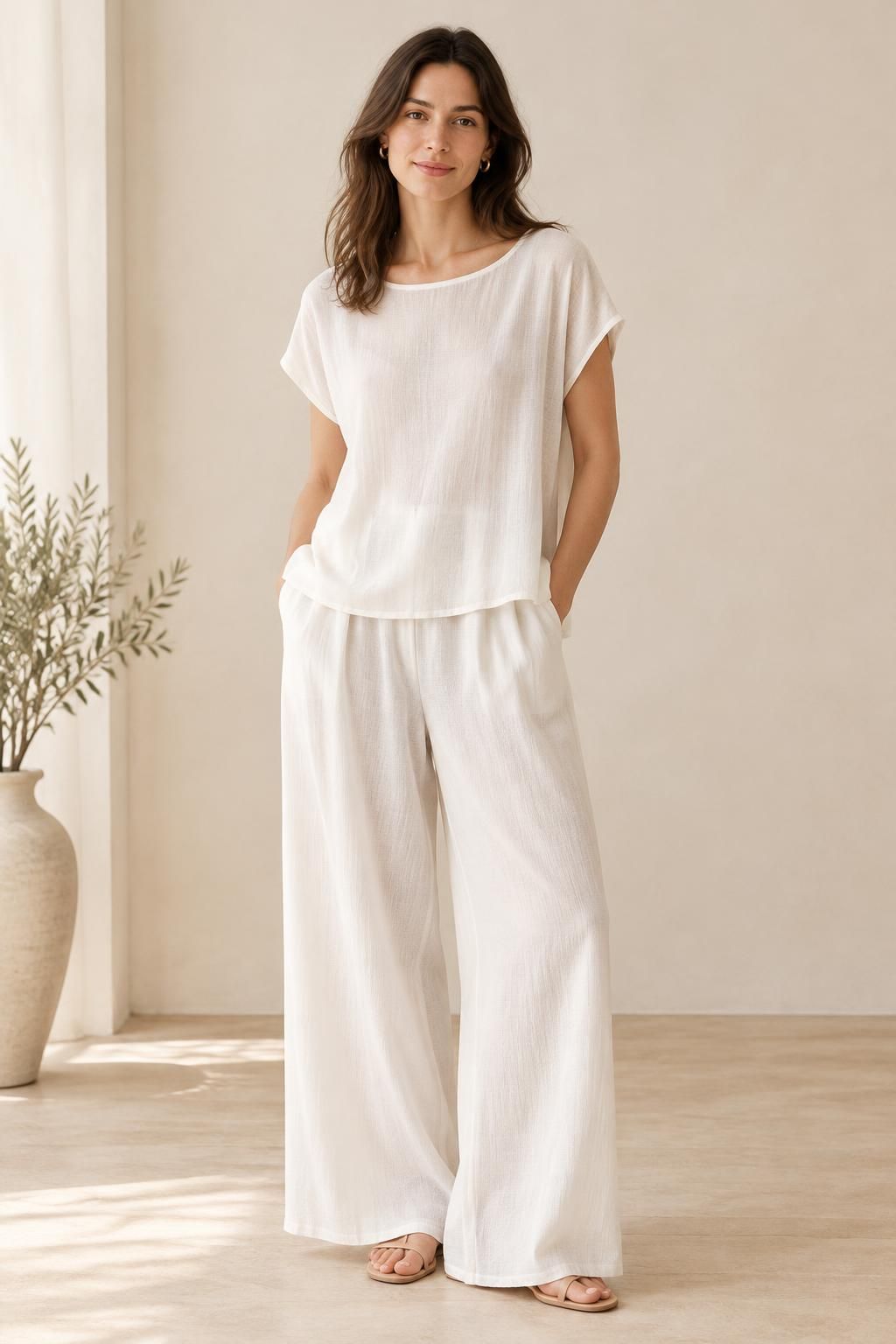 The top inspiration using ALBA - Lightweight viscose gauze fabric