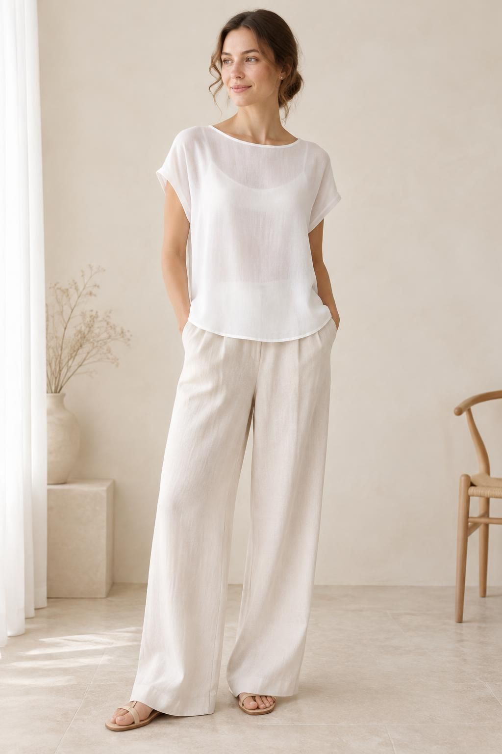 The top inspiration using DAISY - Lightweight viscose batiste fabric