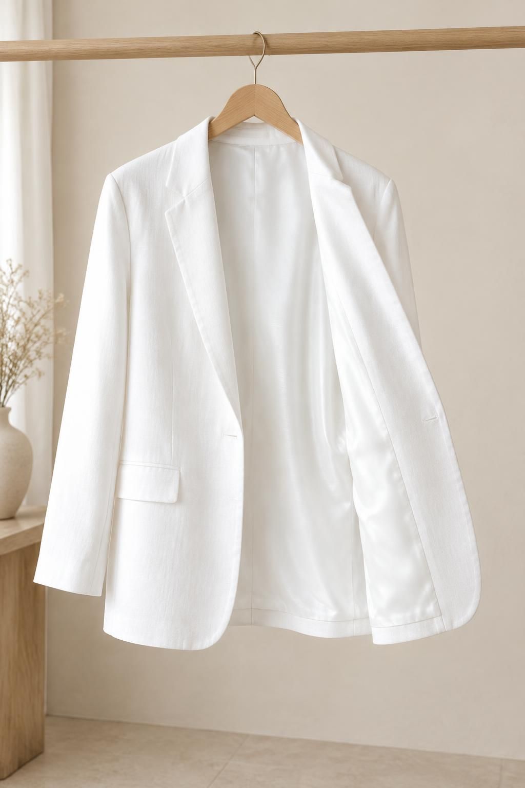 Inspiration La doublure avec le tissu ZEPHIR - Satin de coton léger