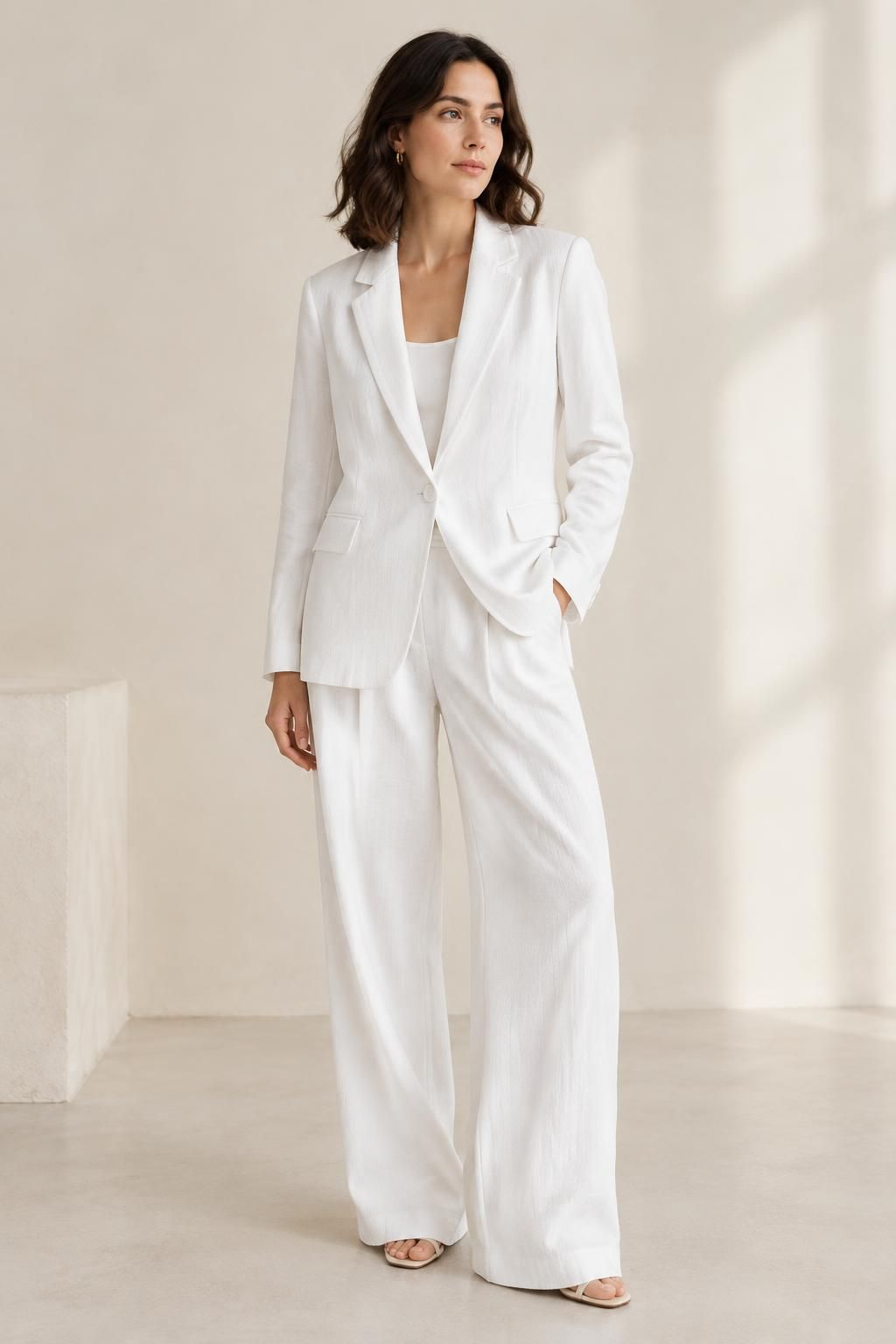 The jacket inspiration using NADAM - Heavy viscose twill fabric